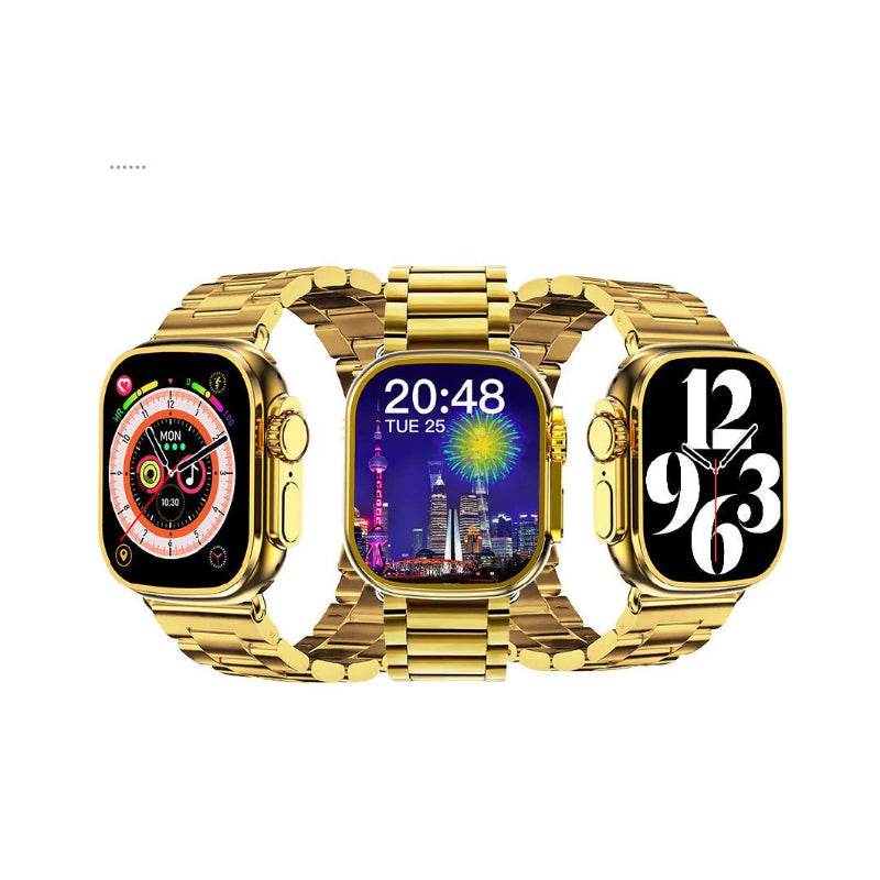 Fendior American Gold Edition G9 Ultra Pro Series 8 Smart Watch With Extra Straps