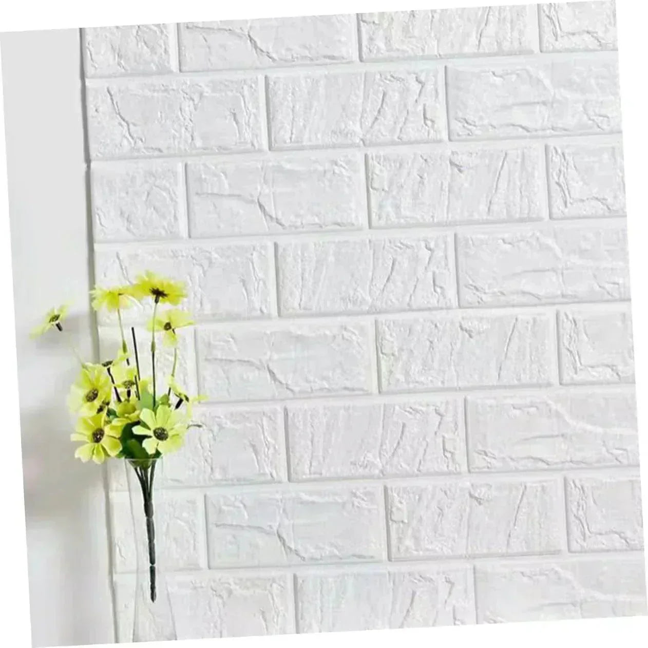 3D cushioning form wall panels brick