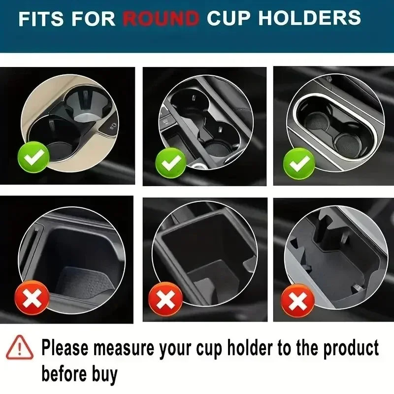 Multifunctional Car Cup Holder || حامل أكواب متعدد الوظائف للسيارة