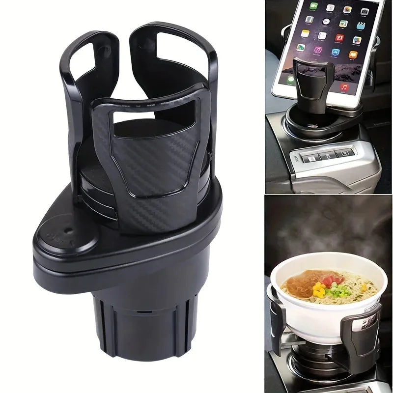 Multifunctional Car Cup Holder || حامل أكواب متعدد الوظائف للسيارة