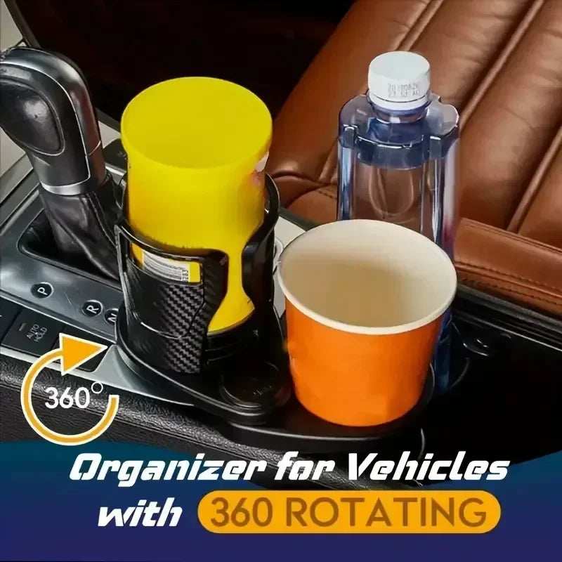 Multifunctional Car Cup Holder || حامل أكواب متعدد الوظائف للسيارة