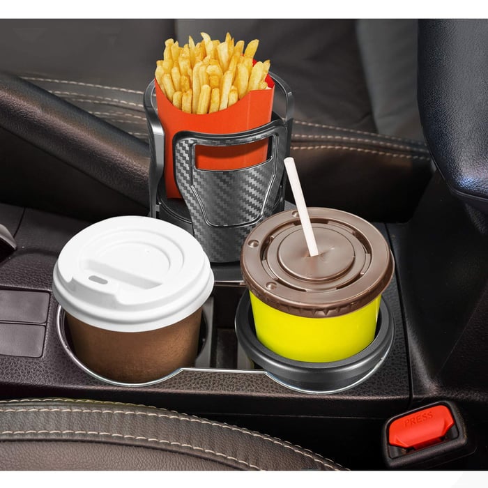 Multifunctional Car Cup Holder || حامل أكواب متعدد الوظائف للسيارة