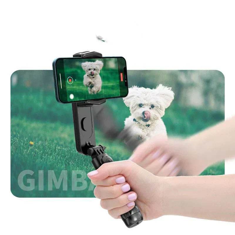 Hand-held Tripod Head Stabilizer Selfie Stick Anti-shake